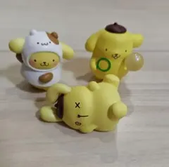 サンリオ ポムポムプリン カプセルトイ 3体セット