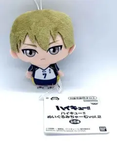 ハイキュー!! ぬいぐるみちゃーむvol.2 木葉秋紀　新品未使用