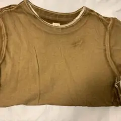 ブルーナボインカットソー特殊後染め加工