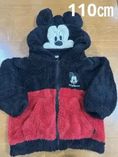 ふわもこ ミッキー パーカー 110サイズ　futafuta しまむら