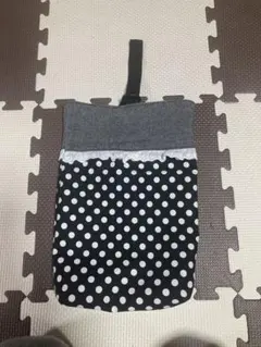 ハンドメイドシューズ入れ　上履き入れ　上履き袋