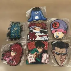 一番くじ　幽☆遊☆白書　暗黒武術会編　F賞　ラバーコースター7個セット