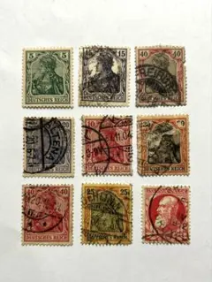 12561 ドイツ第三帝国切手大量、切手剥がれないため安く出品します 2025