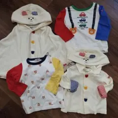 ホットビスケッツ　ロンT　パーカー　ポンチョ　車　80