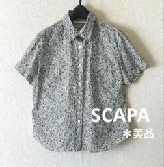 【SCAPA】極美品＊リバティ・花柄ブラウスのサムネイル