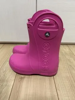 クロックス　レインブーツ　C13 約19センチ