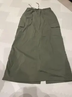 GLOBAL WORK ロングスカート サイドポケット