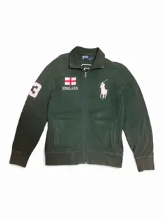 I122 L ポロバイラルフローレン 希少 USA製 ブルゾン ブラック メンズ I122 L ポロバイラルフローレン 希少 USA製 ブルゾン ブラック メンズ