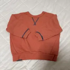 BREEZE トレーナー オレンジ 100cm