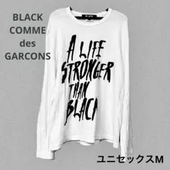 【BLACK COMME des GARCONS】ロングTシャツ　M 長袖y2kのサムネイル