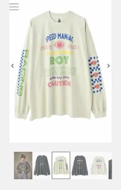ROY reflect overjoy プリントロングスリーブTシャツ　LiSAのサムネイル