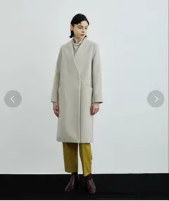 UNITED TOKYOノーカラーコート