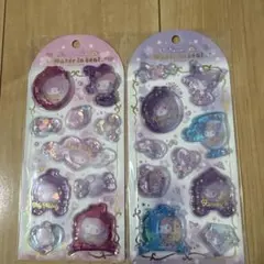 マイメロ、クロミ　ウォーターシール 2枚セット