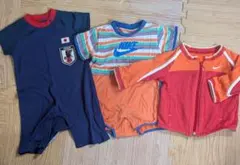 70-80cmロンパース上着ナイキ日本代表サッカー