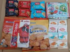 ★お菓子詰め合わせセット★ウエハース★ミレービスケット★忍者めし★チョコ詰め★