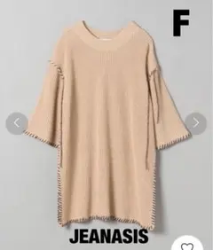 【新品】JEANASIS ジーナシス　チュニック　サマーニットのサムネイル