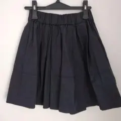 JILLSTUART 黒 フレアスカート ウエスト60cm丈47cm