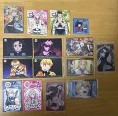 鬼滅の刃 カード シール まとめ売り ウエハース カルビー ぷっちょ ばかうけ