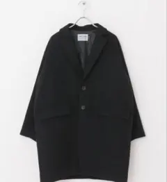 ENFOLD シャンブレーギャバコクーン コート 38 ネイビー - メルカリ