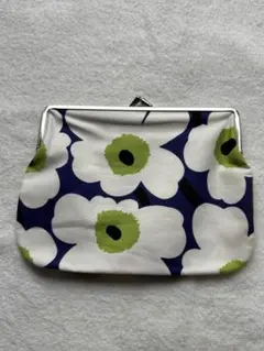 ［新品未使用］マリメッコ　ミニ・ウニッコのがま口ポーチ