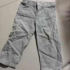 ストライプ柄コットンパンツ 18ヶ月
