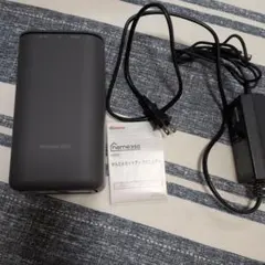 【ほぼ未使用品】docomo HR01 5G対応無線LANルーター ダークグレー