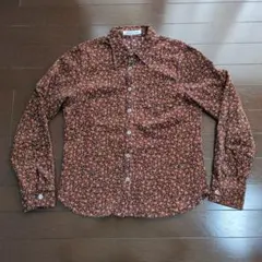NICOLE CLUB 花柄 長袖シャツ