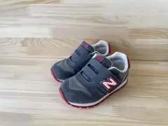 New Balance 373 スニーカー 14.0cm グレー/レッド