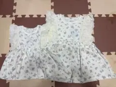 mamaraku 花柄トップス　90cm.120cm