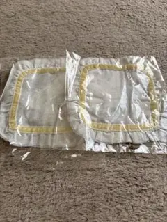 WAKO by KOKORO フリル付きホワイトコースター 2枚セット