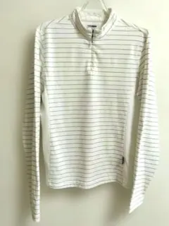 アディダス・ゴルフ CLIMALITE 刺繍ロゴ　M ストレッチ　万国旗　美品