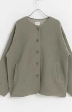 URBAN RESEARCH DOORS キルトノーカラージャケット　Ｍ