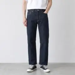リーバイス 505 ストレート 濃紺 紙パッチ 赤タブ デニムパンツ W30