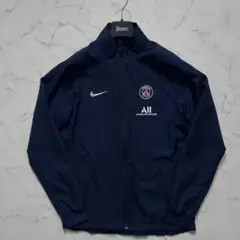 ナイキ × パリサンジェルマン トラックジャケット ネイビー PSGロゴ