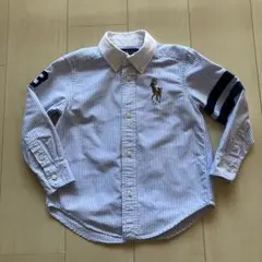ラルフローレン　男の子　シャツ　ストライプ　100cm