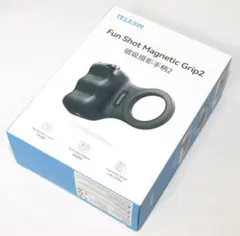 【新品】TELESIN マグネットスマホグリップ 自撮りグリップ(ブラック)のサムネイル