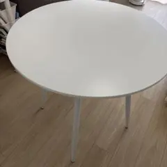美品》IKEA BJURSTA 丸形伸張ダイニングテーブル - メルカリ