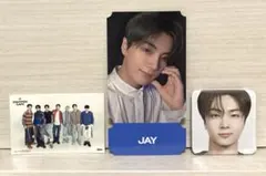 ENHYPEN CAFE 2025 ジェイ　缶バッジ　予約特典　チケットカード