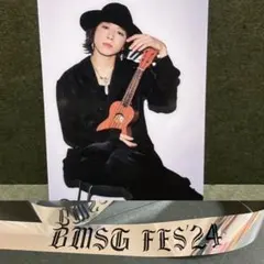 BMSGフェス 2024 シークレットクリアカード　ソウタ　銀テープハーフサイズ