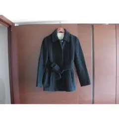 アンケートのコート 9号 ・中古・ 黒 冬物 enquete