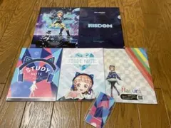 Risdom クリアファイル ノート スマホスタンド セット　リズダム　文具