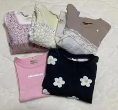 【プティマイン】他女の子　100㎝　トップス　ワンピース