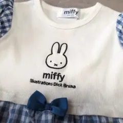 miffy ミッフィー チュニック ブルーチェックのサムネイル