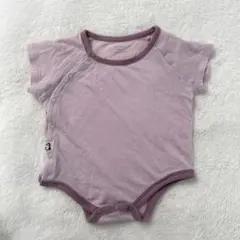 コニー　コットンメッシュボディスーツ　6M　紫