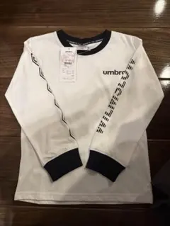 umbro 長袖カットソー ホワイト 130