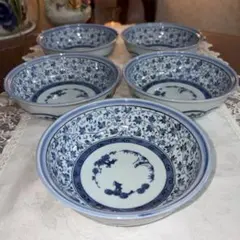 龍峰窯　蛸唐草　松竹梅　大鉢 龍峰窯 花風流 蛸唐草 美濃焼 松竹梅 龍峯 お皿 食器 AB5 4｜Yahoo