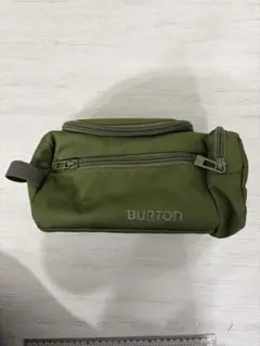 BURTON トラベルポーチ オリーブグリーン