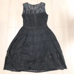 【マーキュリーデュオ】レース切替F&Fワンピース