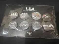 H&O L.S.A周年コラボ缶バッジセット