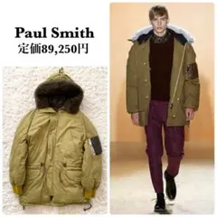 極美品✨ポールスミス　N-3B ムートン ダウンジャケット ラムレザー L